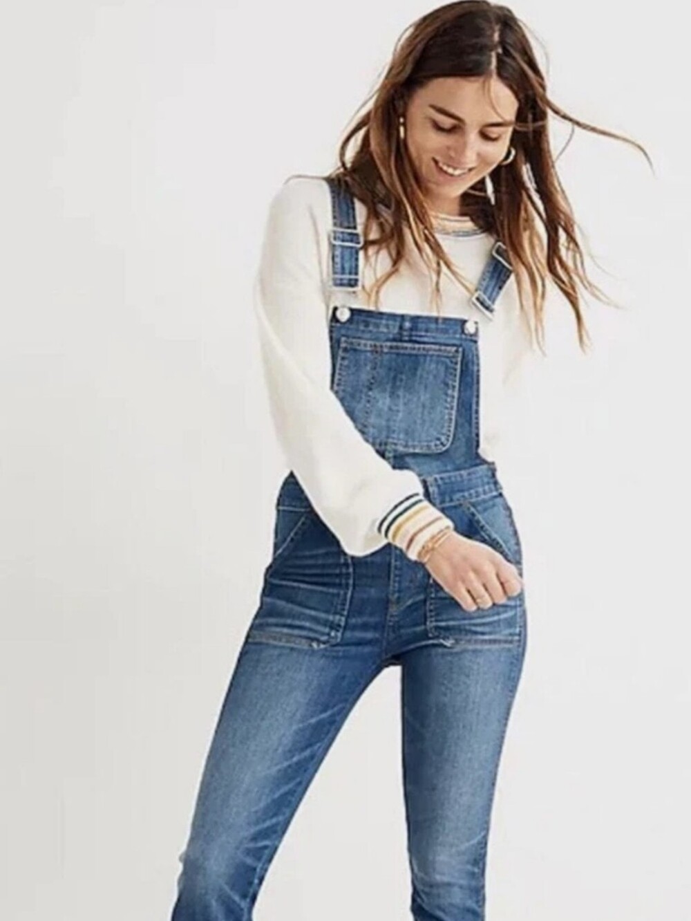 Madewell Blue Denim Women's Overalls. XS